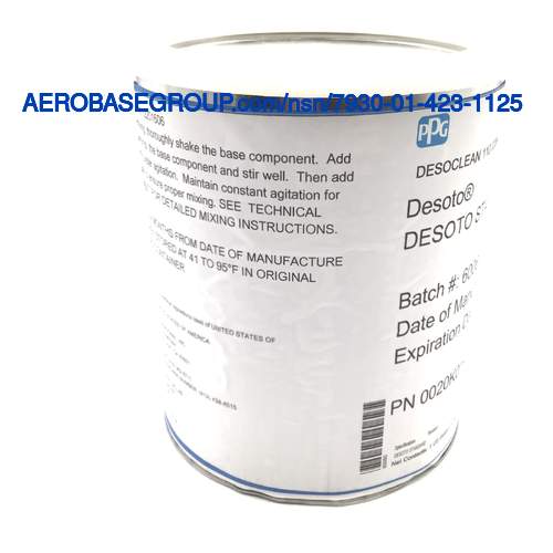 תמונה  של מספר מלאי לאומי 7930-01-423-1125