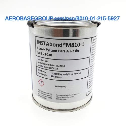 תמונה של מספר מלאי לאומי  8010-01-215-5927